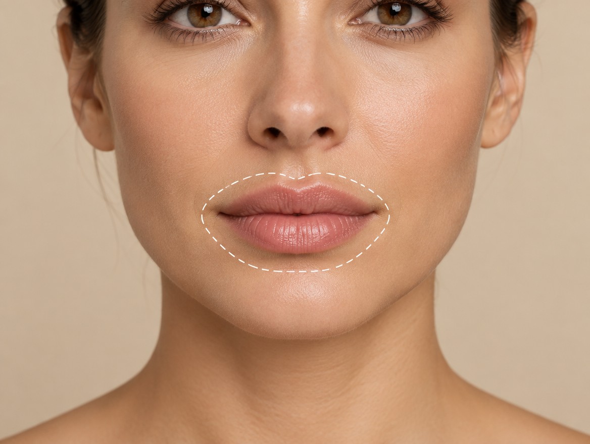 Face – Around the mouth( 3 session min.)